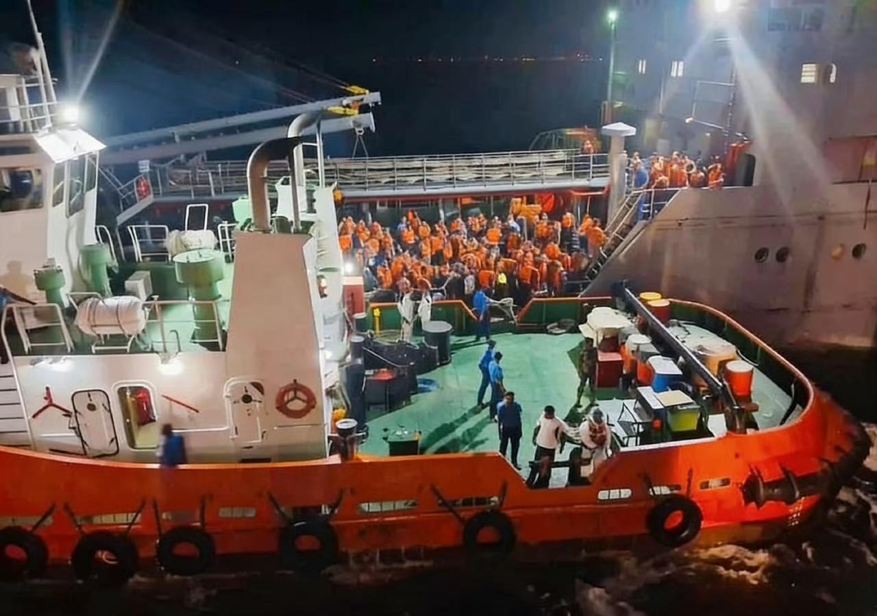 斯里兰卡救助了208名伊朗海军成员！并将这些人妥善安置在斯里兰卡！斯里兰卡海