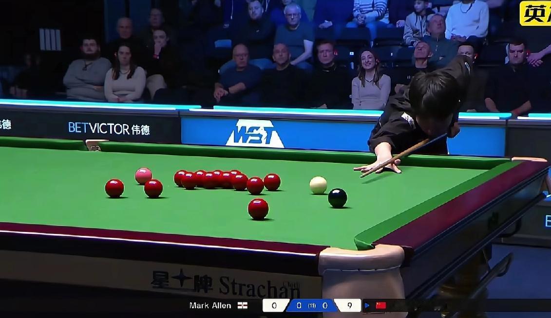 哇哈！5-1，常冰玉厉害啊，这就是横扫，马克.艾伦输得心服口服吧。球迷观点：