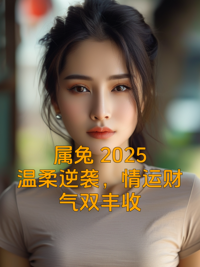 属兔2025：温柔逆袭，情运财气双丰收