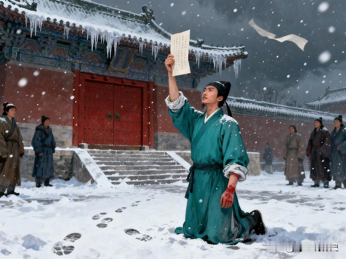 北宋元丰六年（1083年）冬的开封府，寒意刺骨。一名青衫书生第六次跪上府衙石阶，