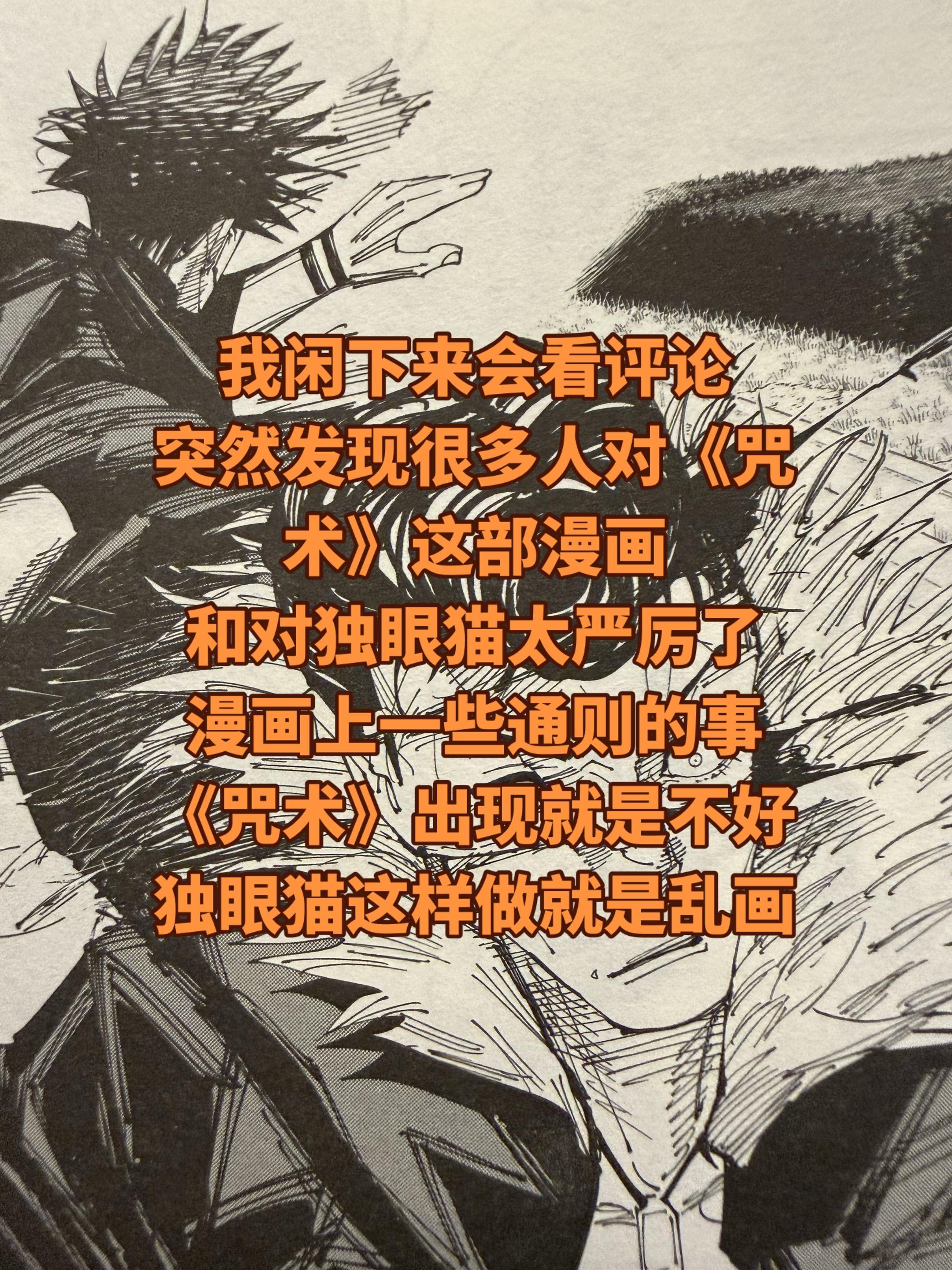 关于《咒术回战》一部作品有争议很正常，有人表达不同观点也没什么不好，哪...