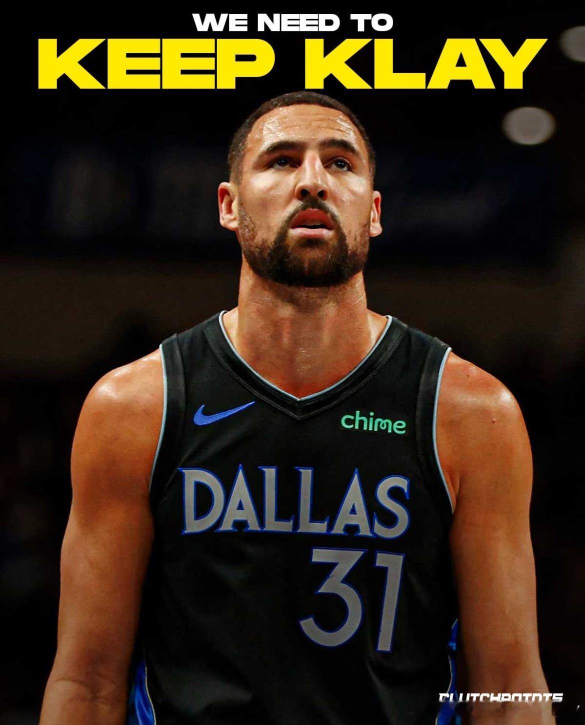 转自独行侠自媒体：独行侠队必须百分之百留下克莱·汤普森，这一点毋庸置疑。他的投篮