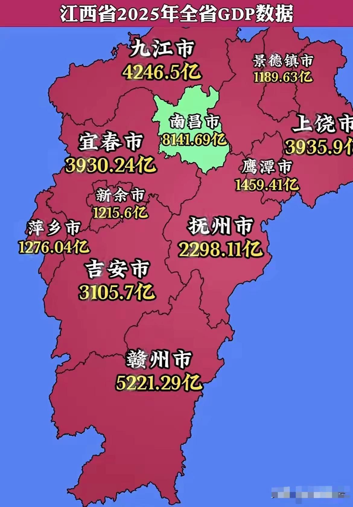 江西各设区市GDP.江西gdp