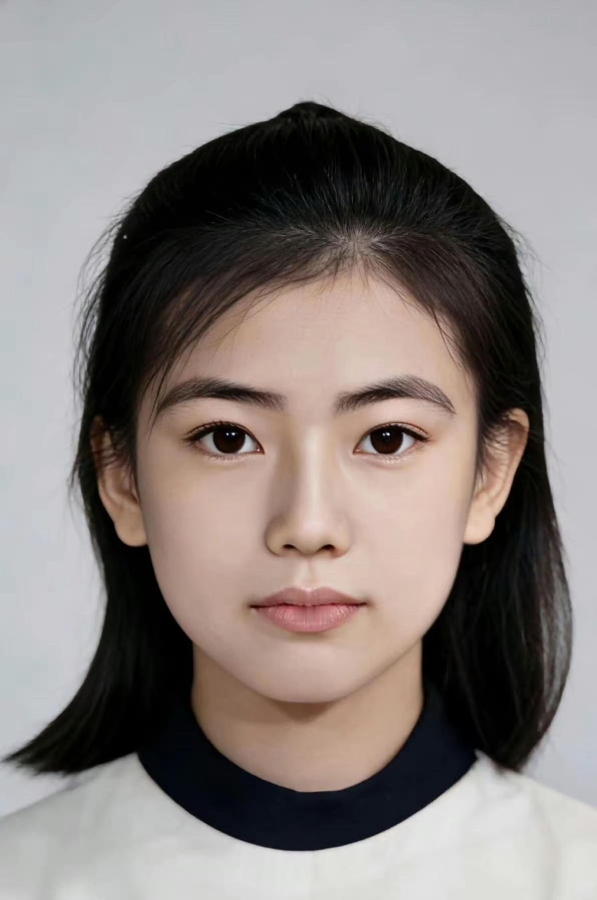 瞧瞧高圆圆小学毕业证上的照片，五官精致又好看。那时候她就已经是学校里的校花了，真