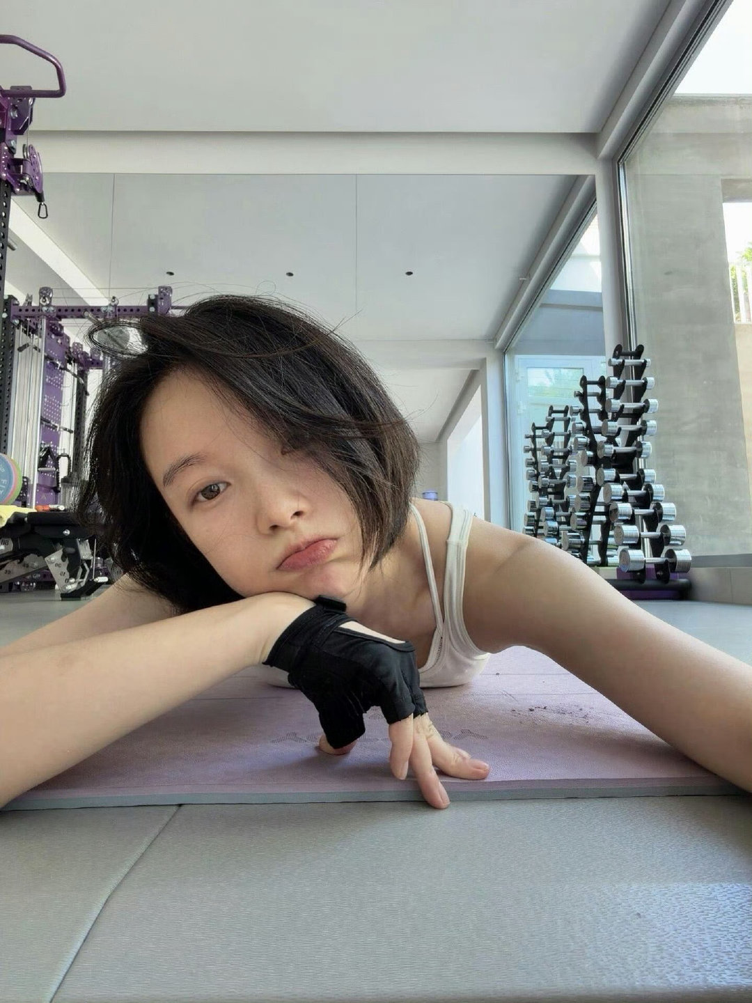 #倪妮今天没洗头#倪妮最新物料​