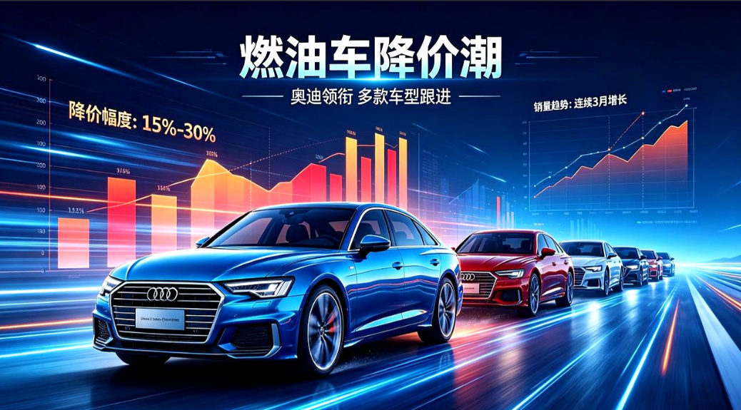 突然杀出的奥迪大幅降价，让不少还在观望豪华燃油车的“刚需”买家根本坐不住了，20