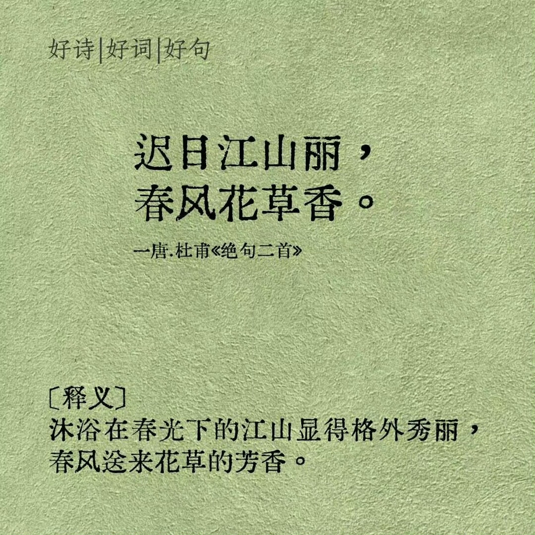 你读过最明媚热烈的一句诗是​​​