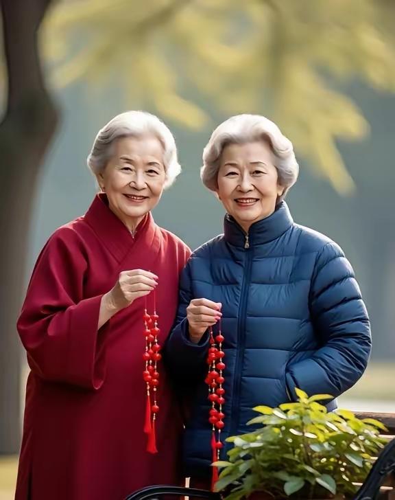 两个老太太，都存有100万，一个去养老院前把100万给了子女，一个带着100万住