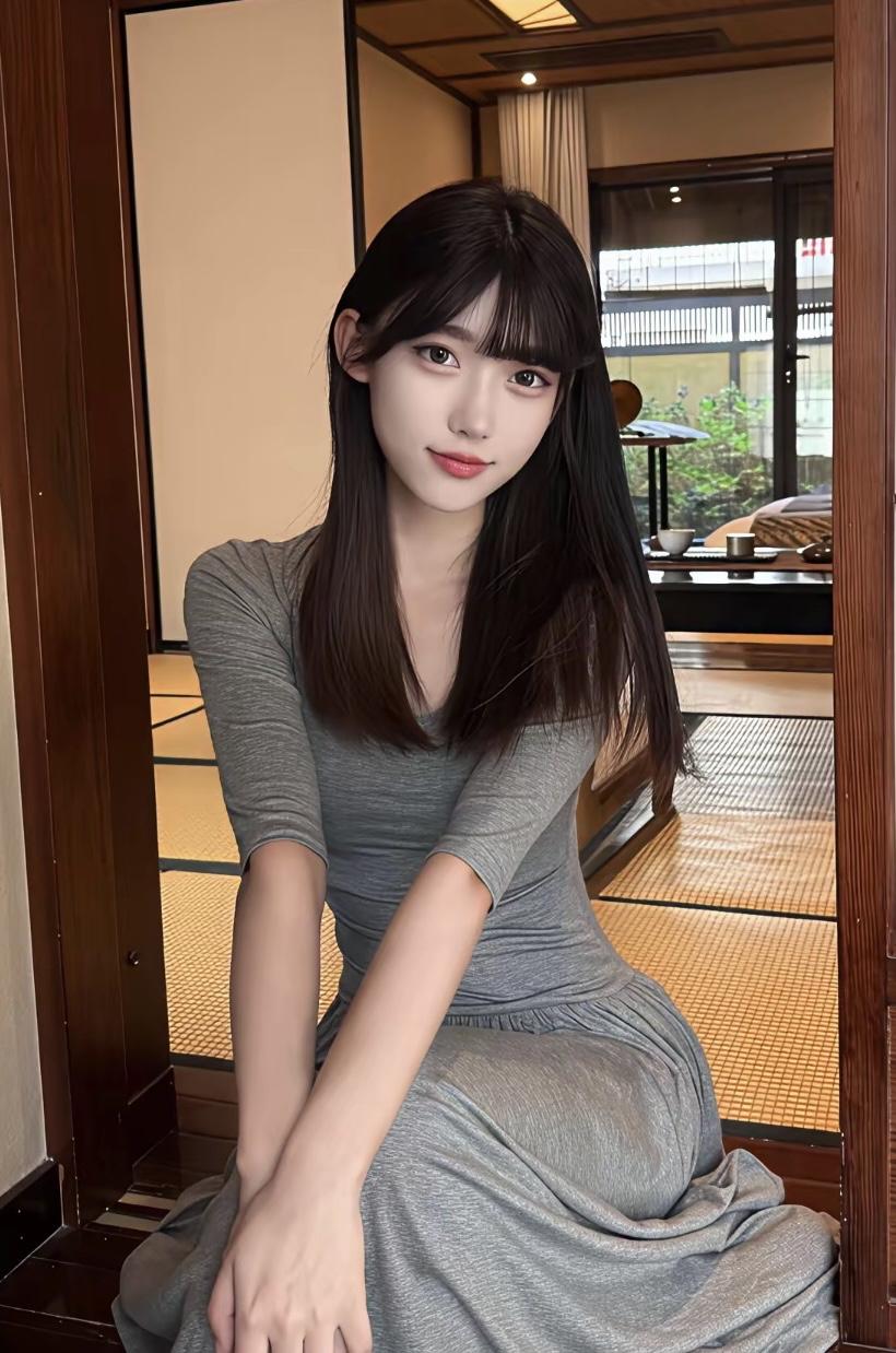 美女的美丽体现在何处呢？漂亮可爱的女孩，身材好一些就完美了。