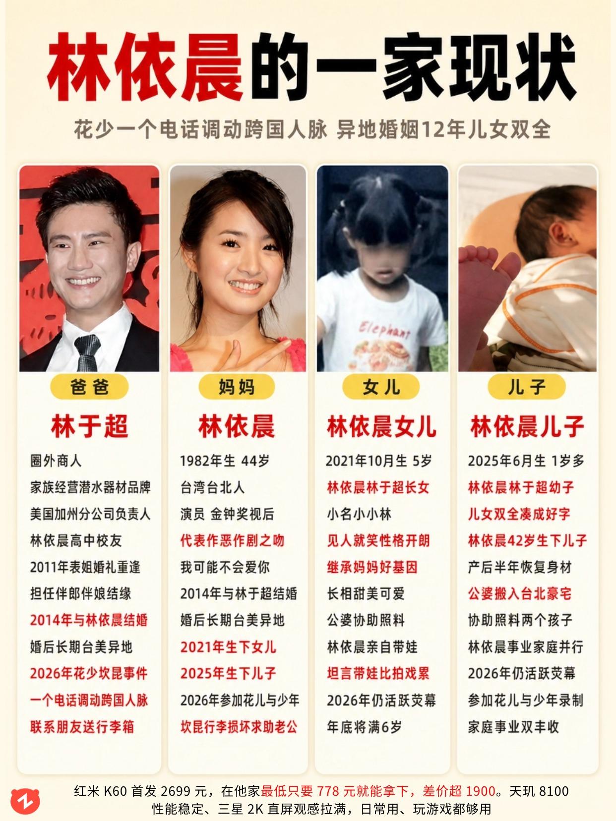花少一通电话显人脉 林依晨家庭事业双丰收。