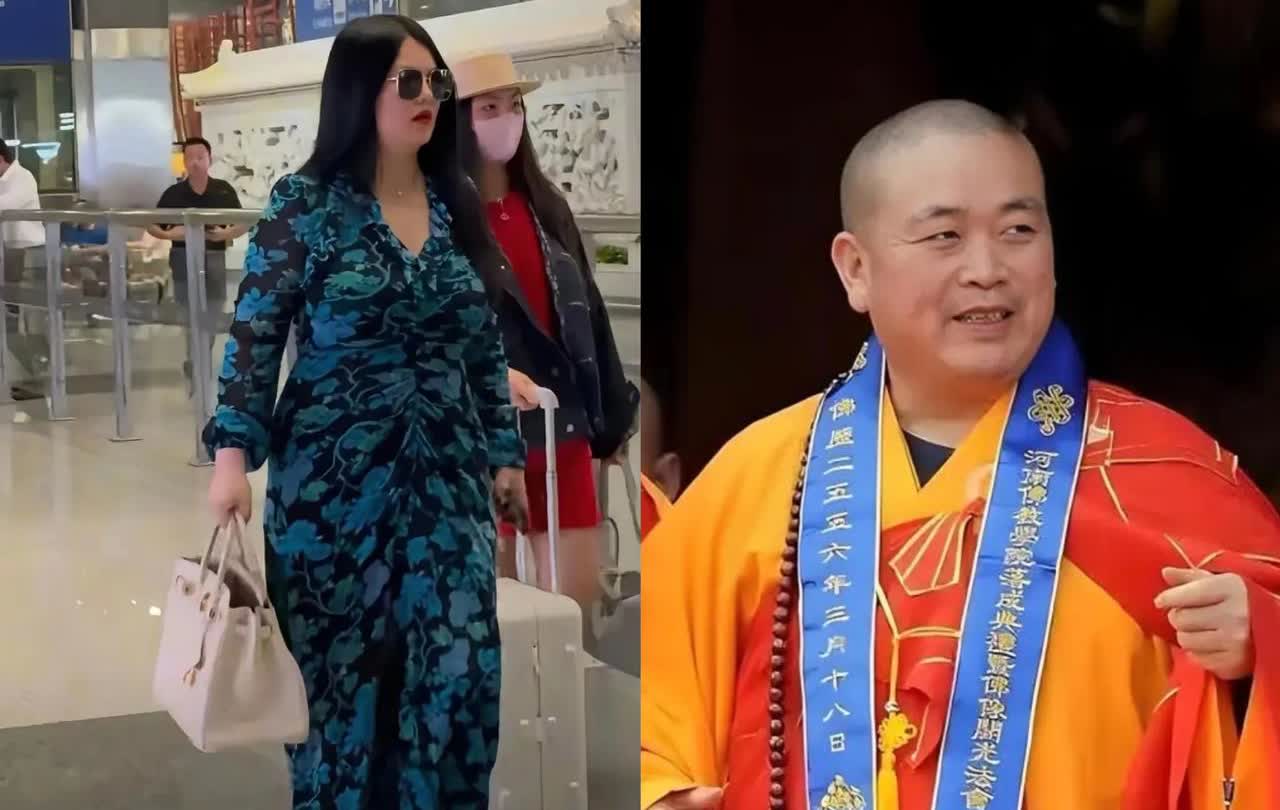 释永信出事，李湘却上了热搜，这次不是因为吻手礼，而是他俩的身材都太肥