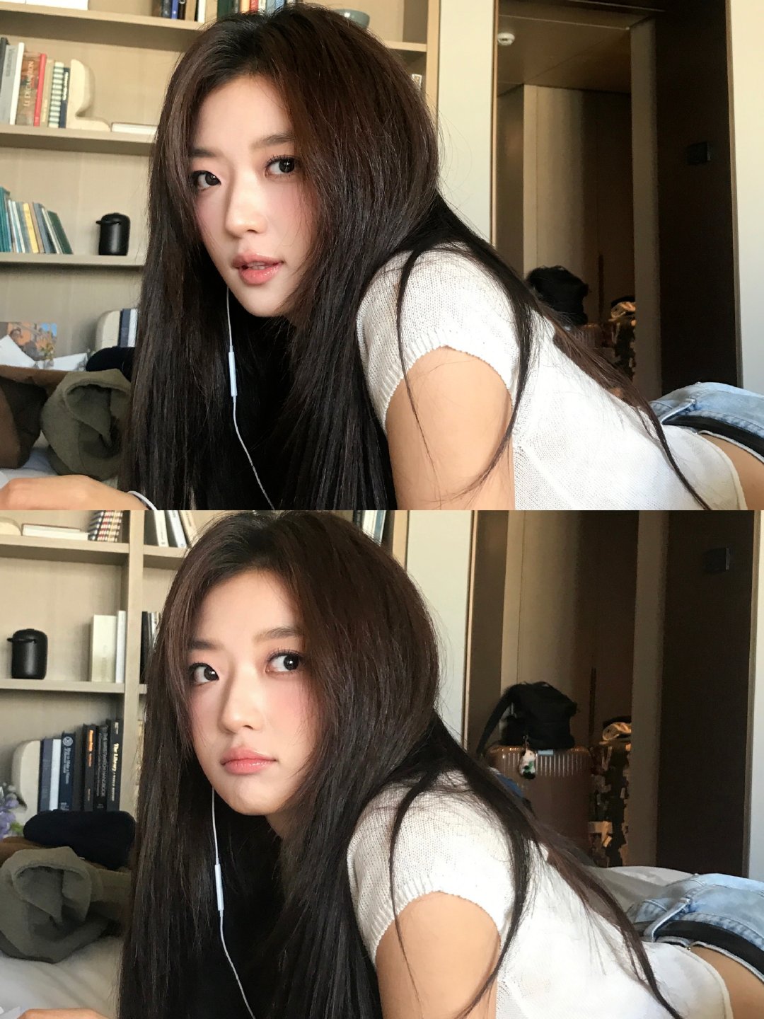 孙千日常照更新这组完全是女友视角啊📚​