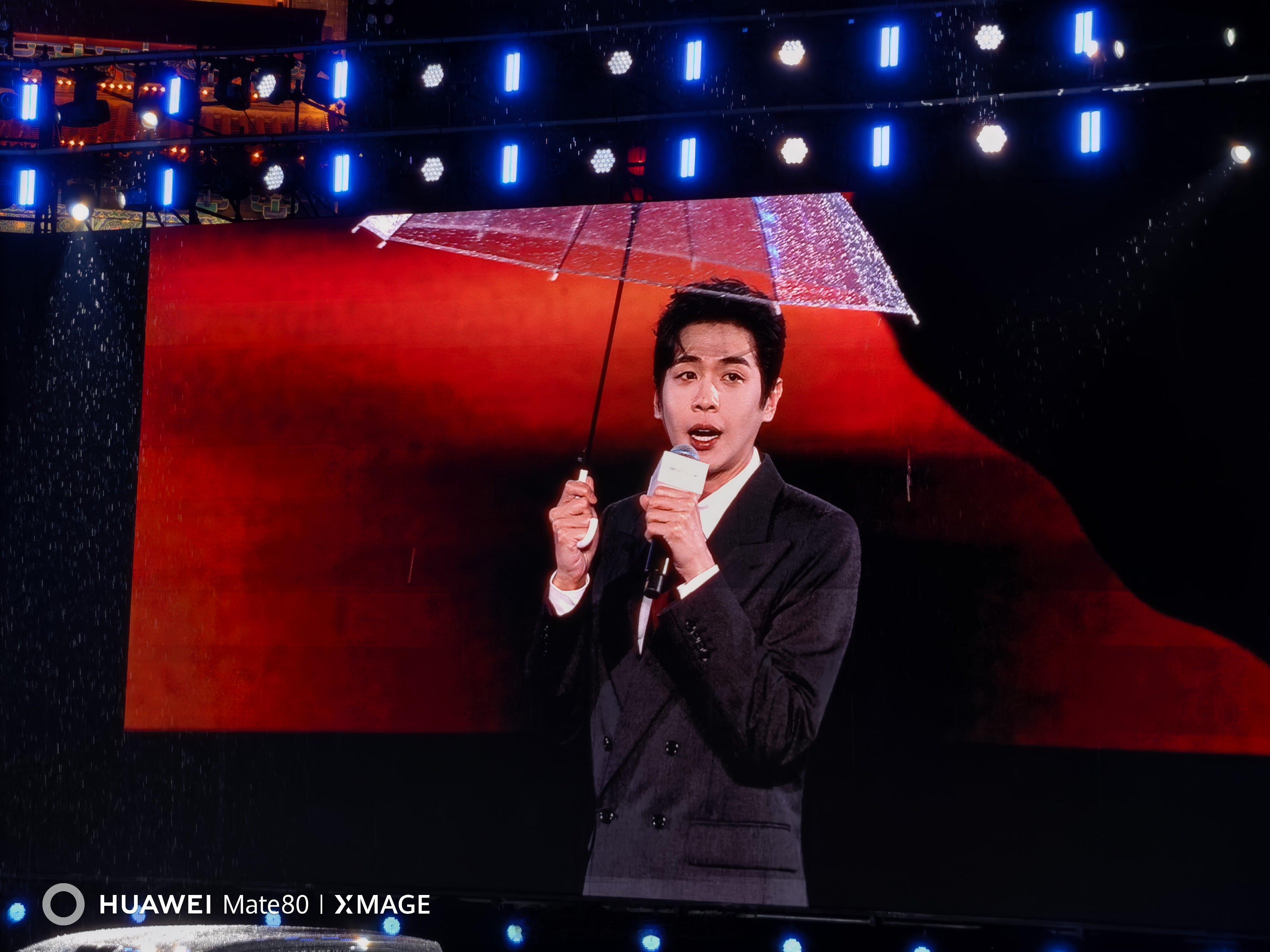 雨中张若昀，帅吗？