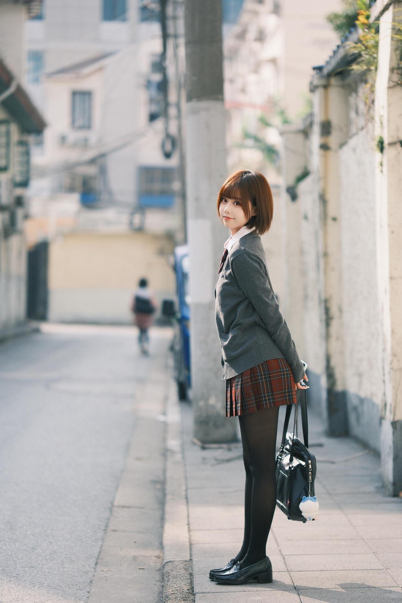 晒晒少女靓影少女风写真照