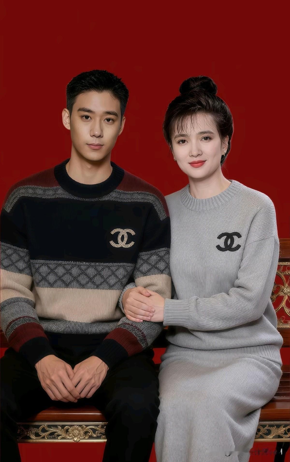 何晴真美啊！特别是这无与伦比的温婉气质，演艺圈无人能敌~好美好温馨的亲子照，