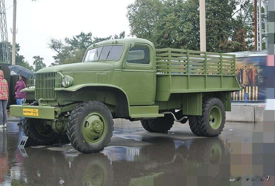 花旗国汽车工业第二次世界大战时期生产的雪佛兰G7100/7107卡车在花旗国的定