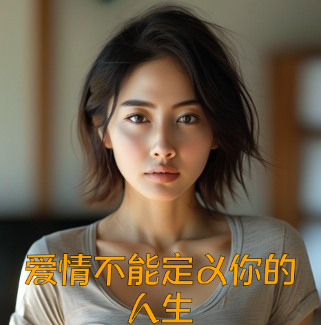 爱情不能定义你的人生，你的价值远不止于此