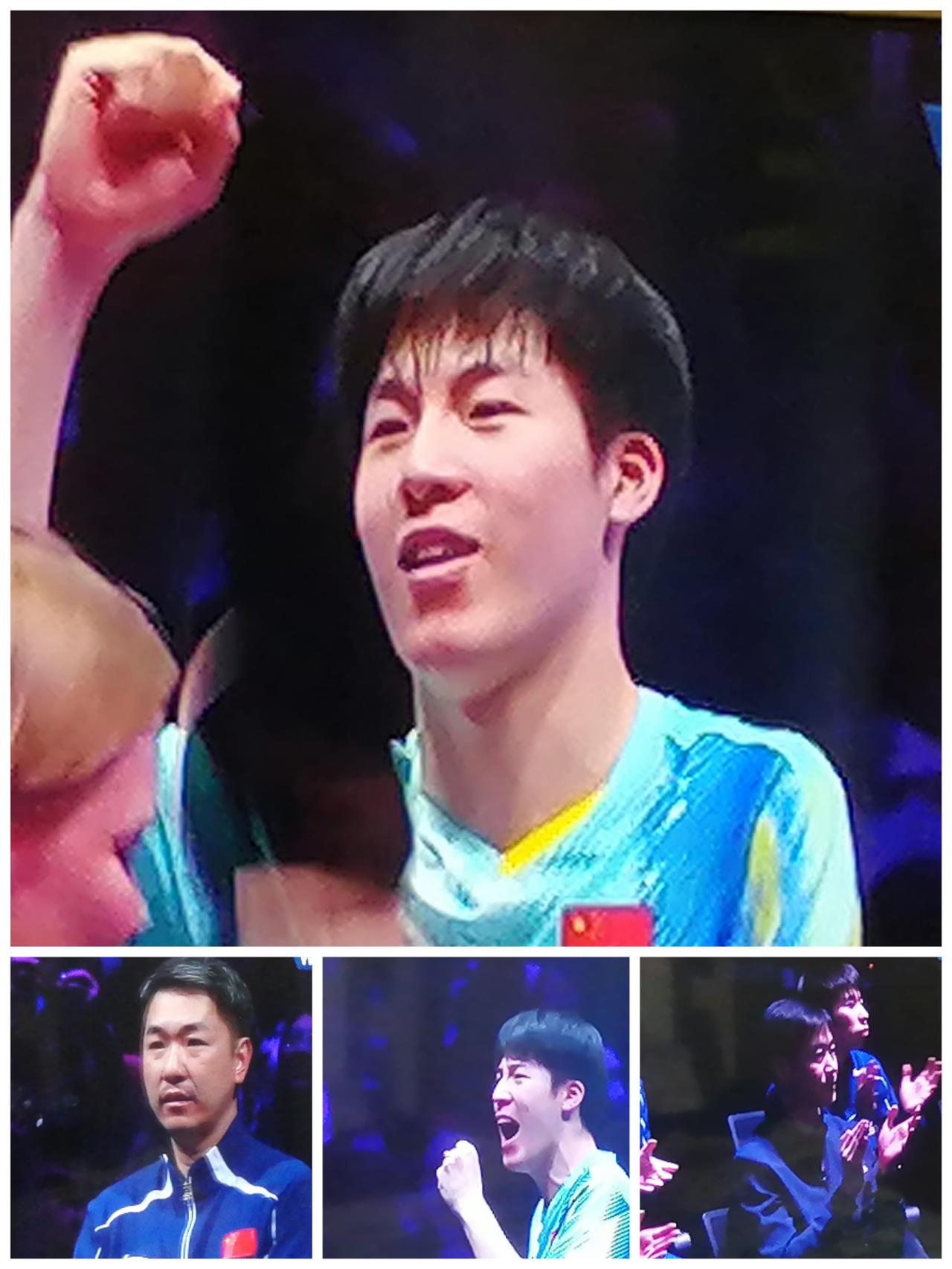 张本智和没料到自己会折在温瑞博手里。重庆冠军赛男单半决赛，张本智和对阵我国乒