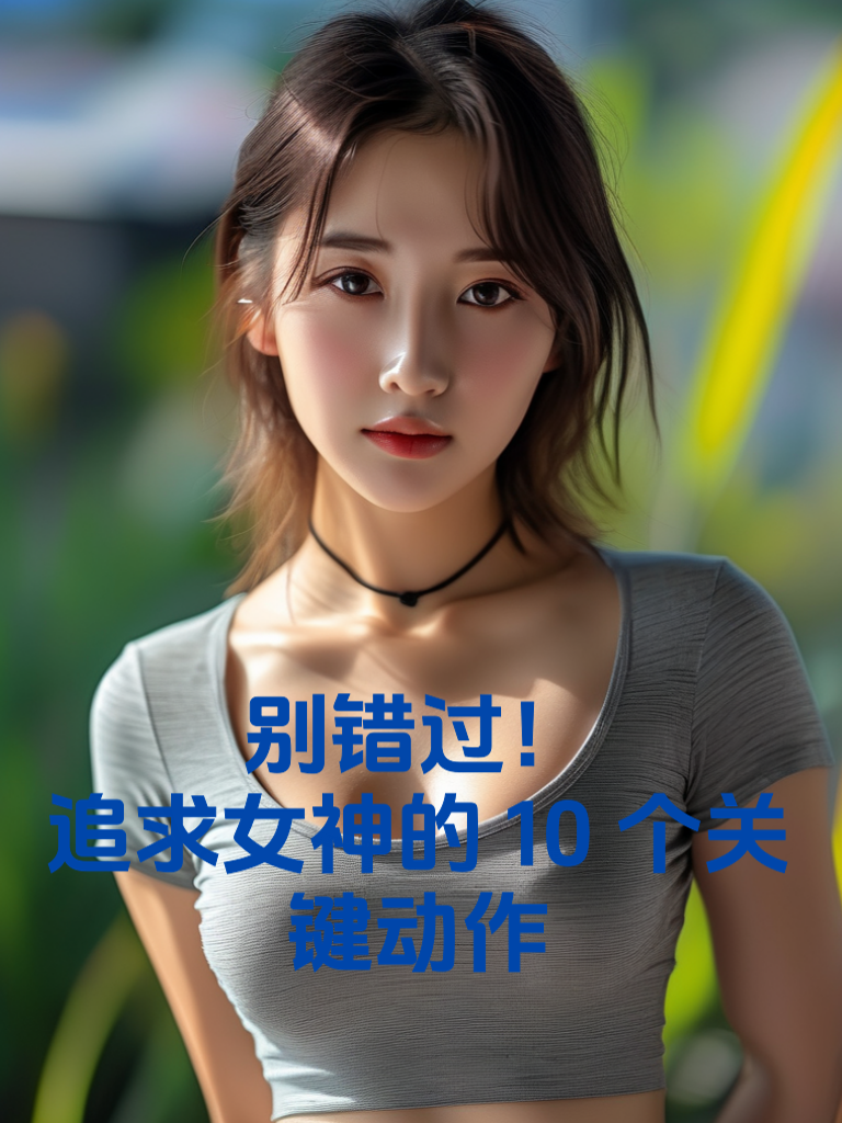 别错过！追求女神的10个关键动作