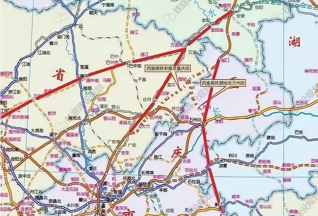如果当初的西渝高铁过万源到达州会不会更好，川渝两地各自修建以及的西渝过境线路，这