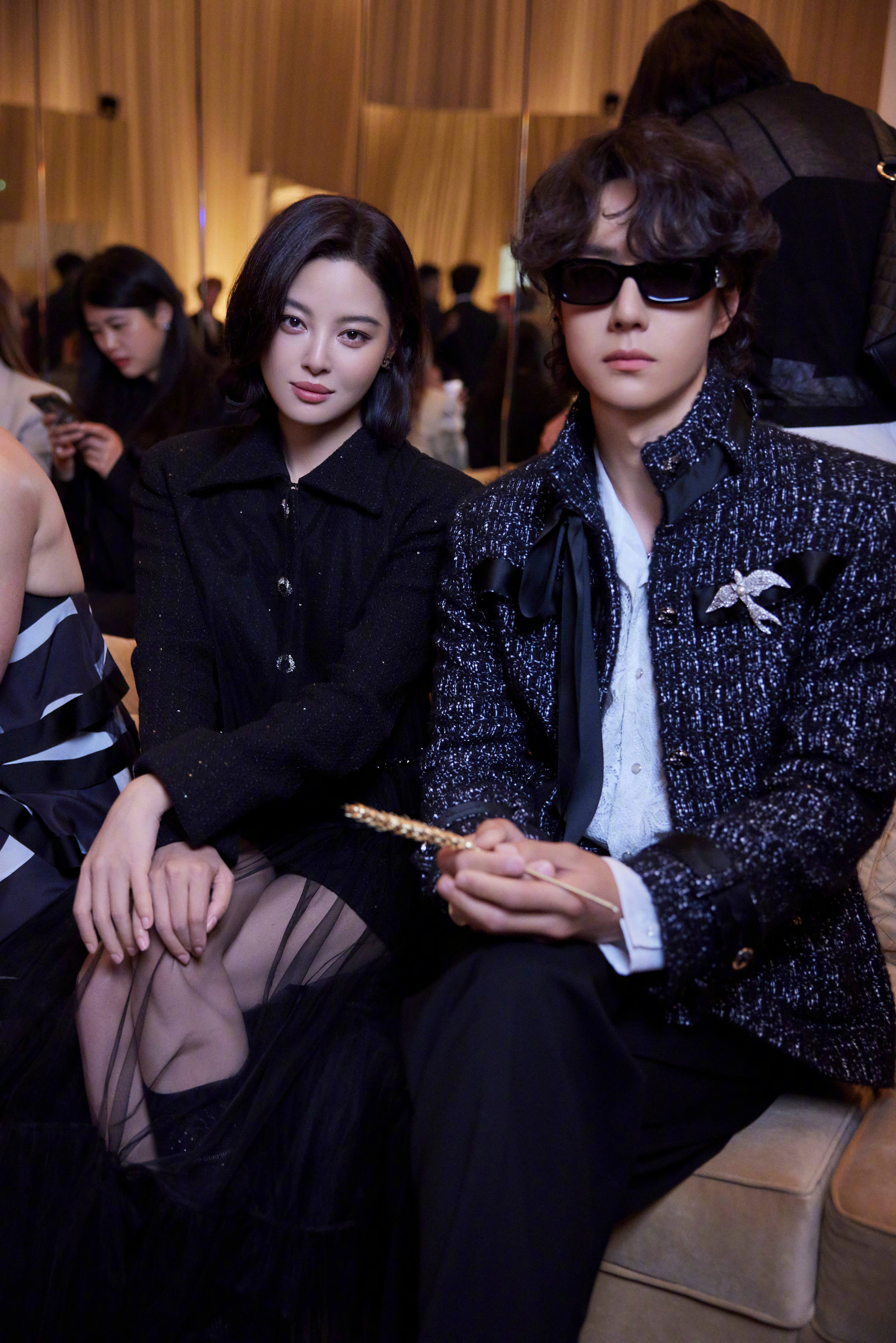 王一博&辛芷蕾×CHANELFall2025Couture.香奈儿