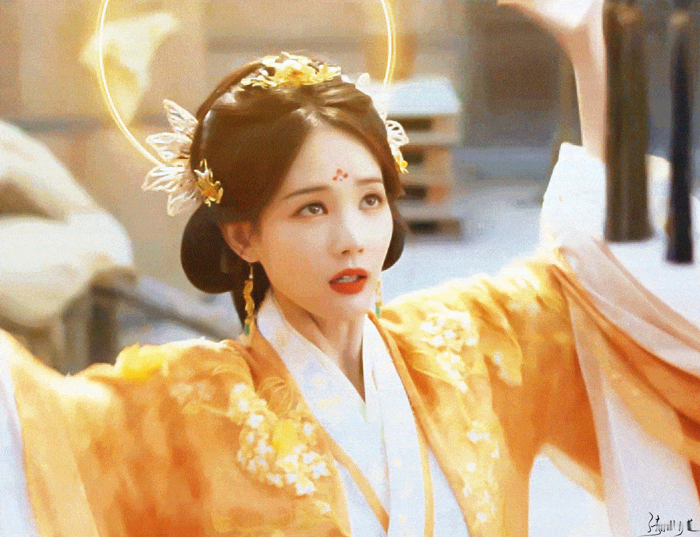 李一桐新剧大婚要命，姐姐这也太美了，服化道都好棒，等不及想看了🙌​