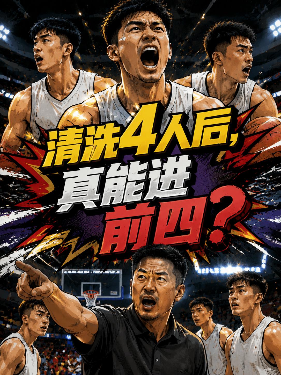 山东队在新赛季真的能够打进前四？他们真的能够反超绝大多数的球队吗？毕竟就在这个休