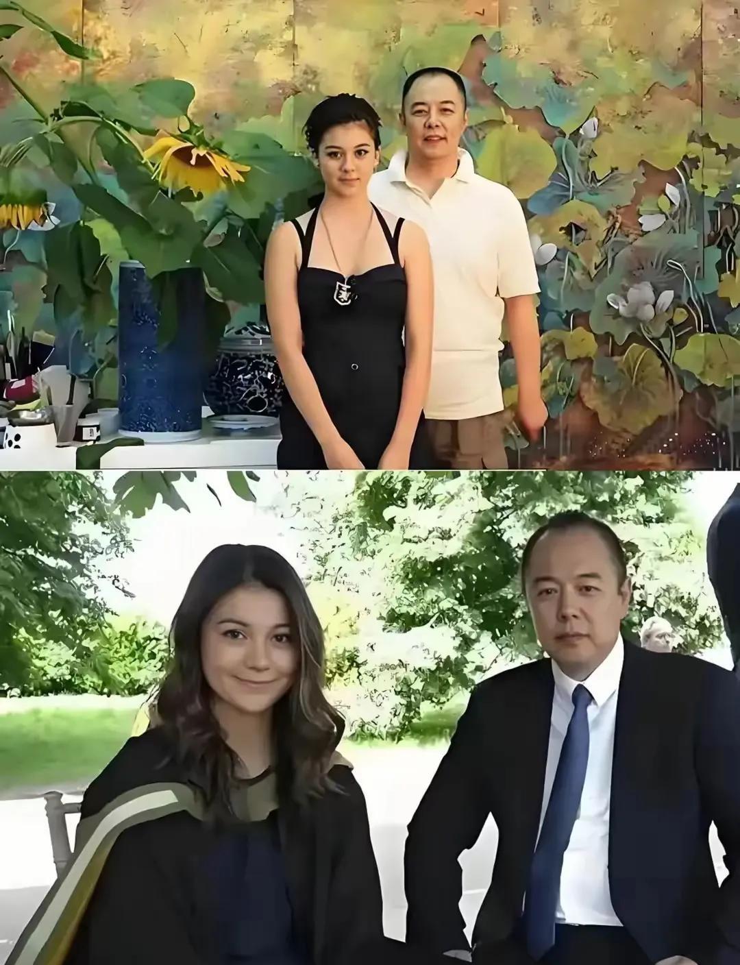 想不到“皇阿玛”张铁林的女儿张月亮是一个混血儿，张月亮的母亲是一个波兰裔的英国人