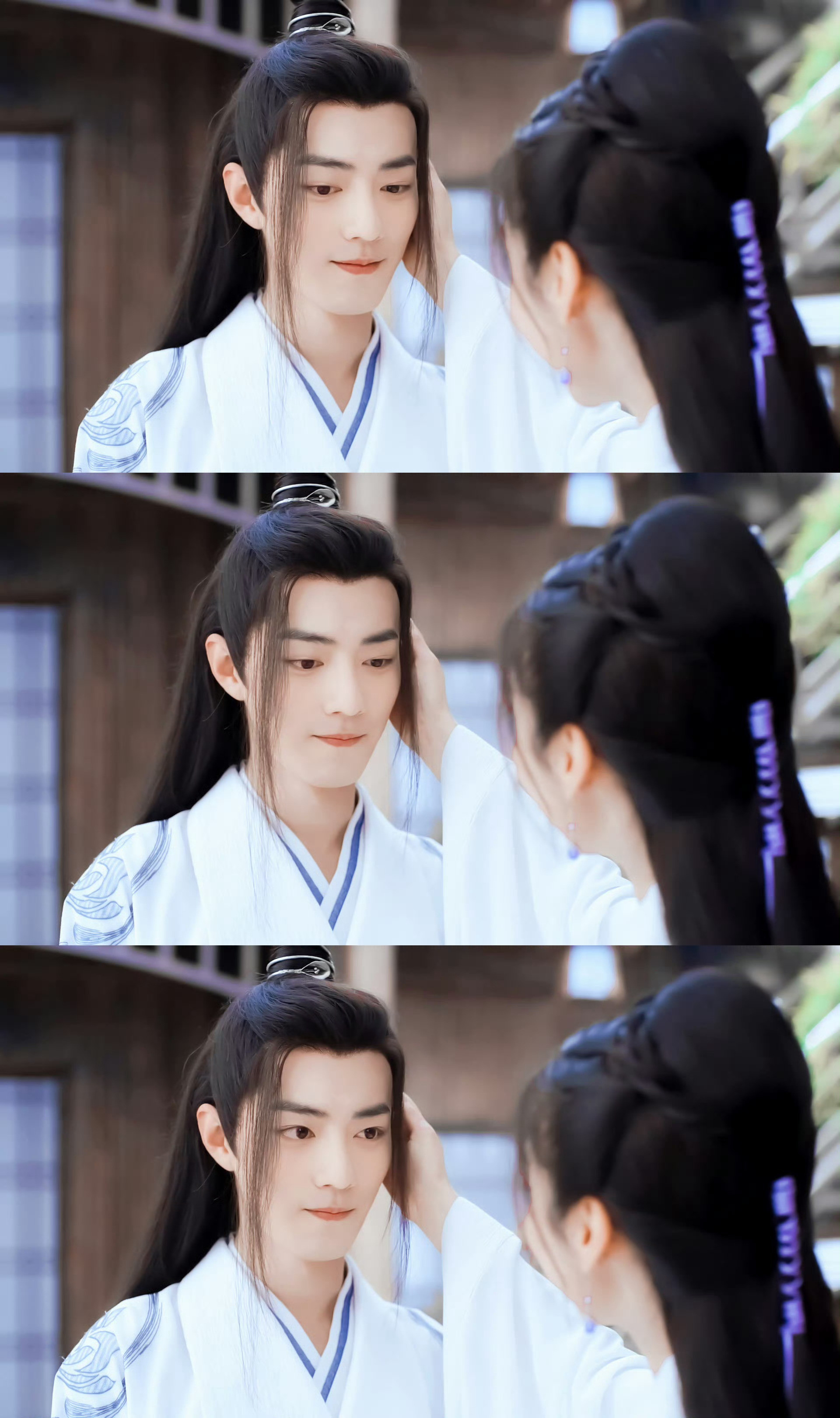 ♡⃝𝒍𝒐𝒗𝒆ʚɞ☽⋆❥»»灵动可爱的白衣羡羡！真是养眼至极！肖