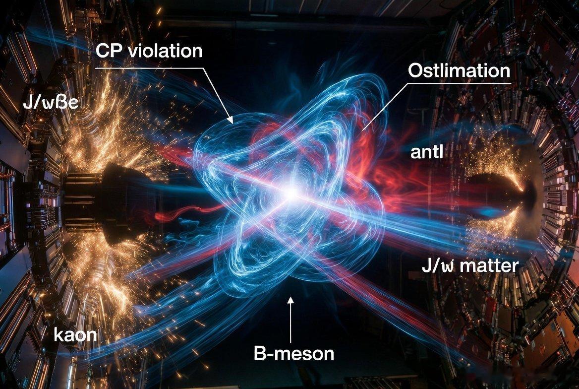 物理学家们更接近解开宇宙中物质之谜大型强子对撞机（CERN）的CMS合作组团队完