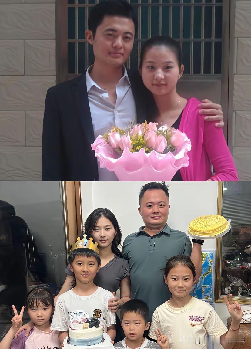 十几年过去了，他老婆怎么越来越年轻，感觉变他女儿一样了！[捂脸哭][捂脸哭][捂脸哭]