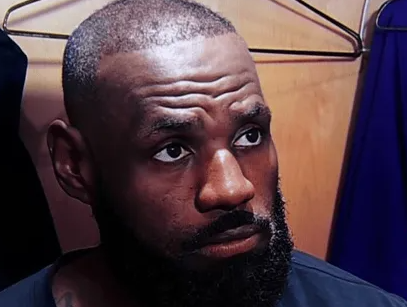 NBA常规赛，湖人客场123-120力克猛龙。本场比赛，詹姆斯全场得到8分6篮