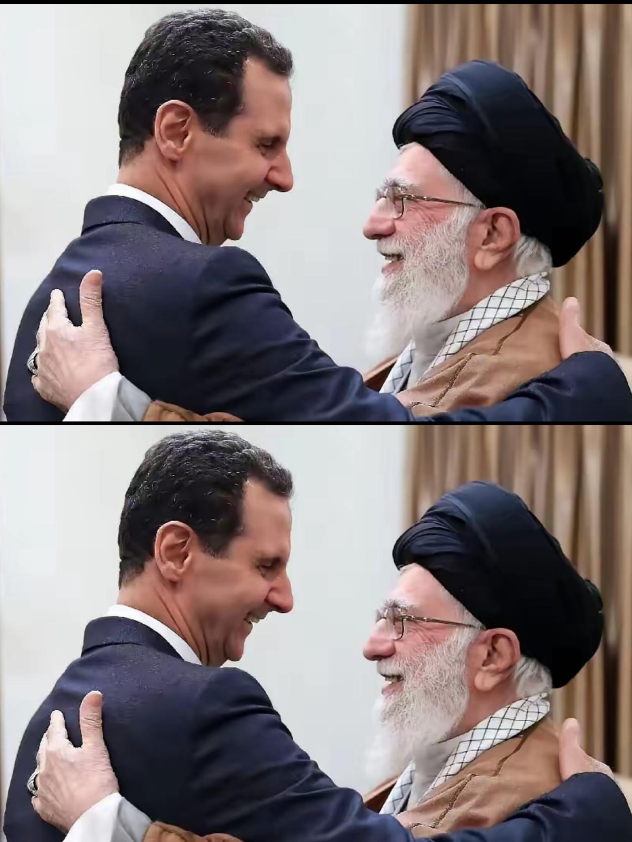 巴沙尔开心了，看到自己大哥哈梅内伊目前和自己的处境一模一样，心里五味杂陈，对大哥