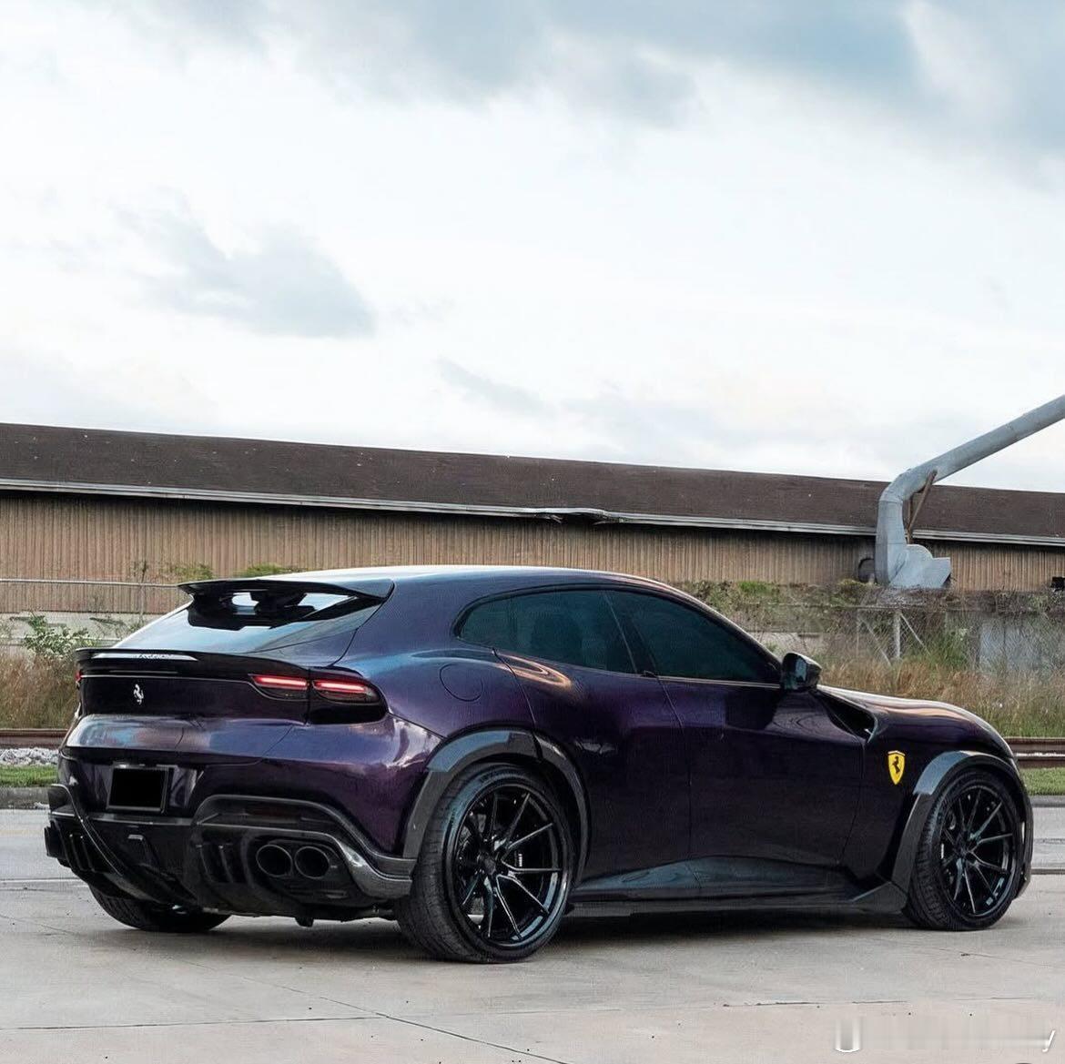 FerrariPurosangue改装黑武士