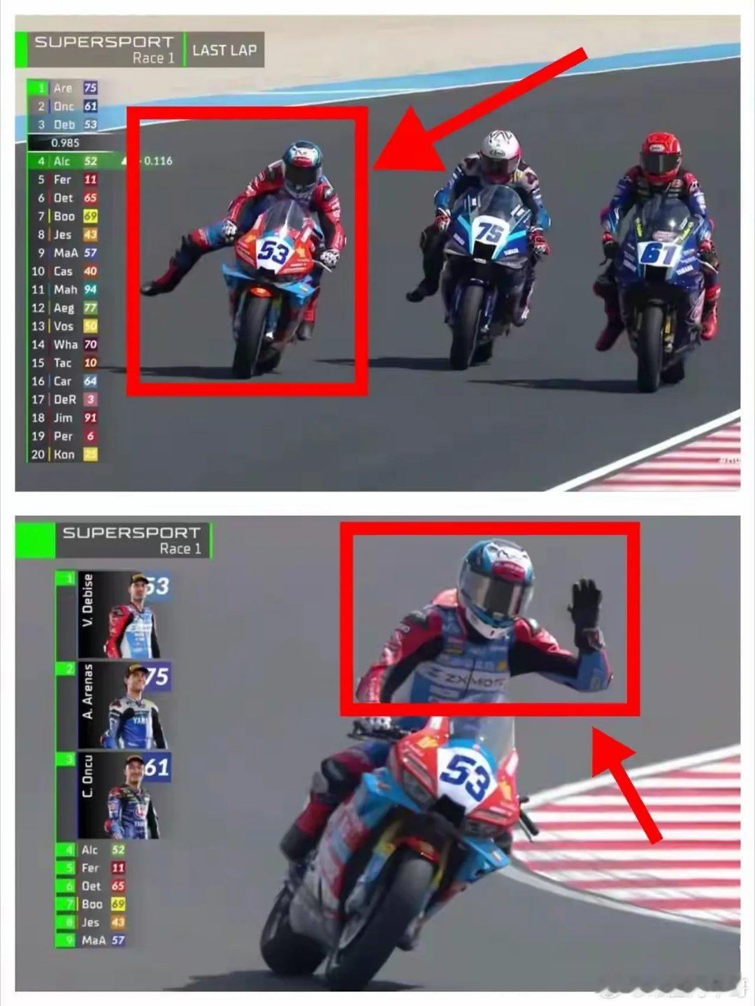 看到瓦伦丁再次夺冠，我发现了三个很扎心的细节。第一，他前面17圈全程跟车，不抢不