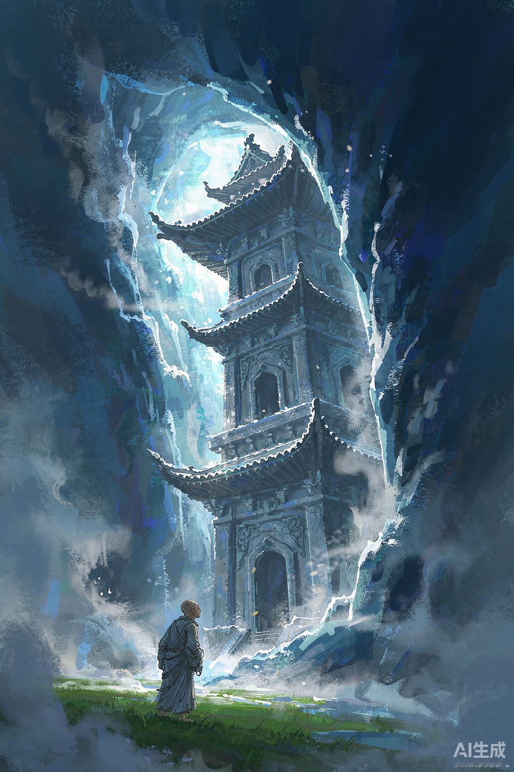 虚竹大概是金庸笔下最不想当高手的人。他长得丑，性子木，在少林寺扫了十几年地，最