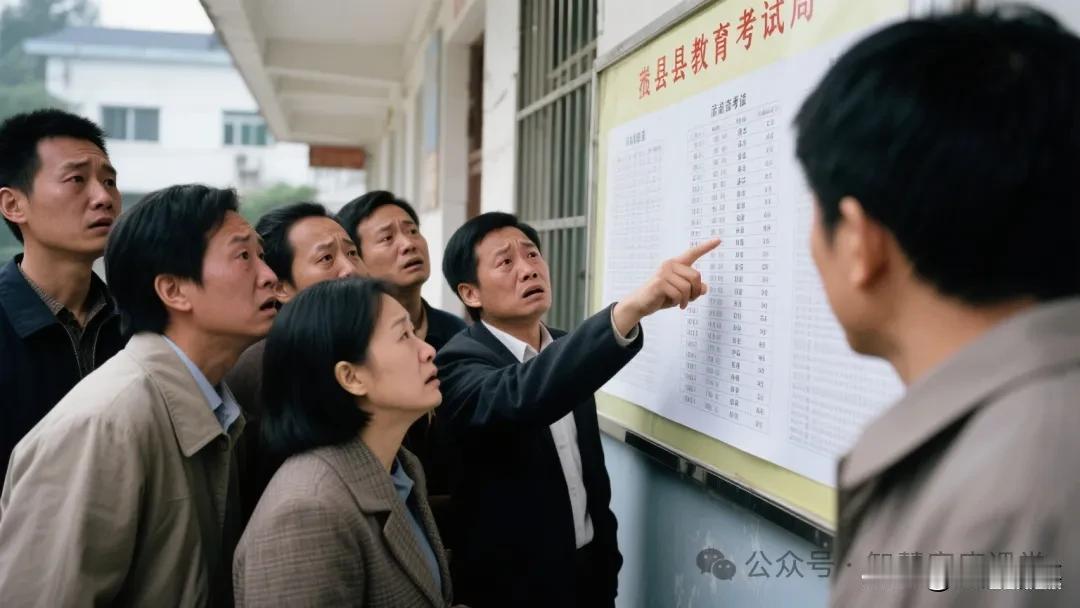 学校老师多了要分流。姐姐所在中学4张调令下来，她的名字在列。这是 “县管校聘