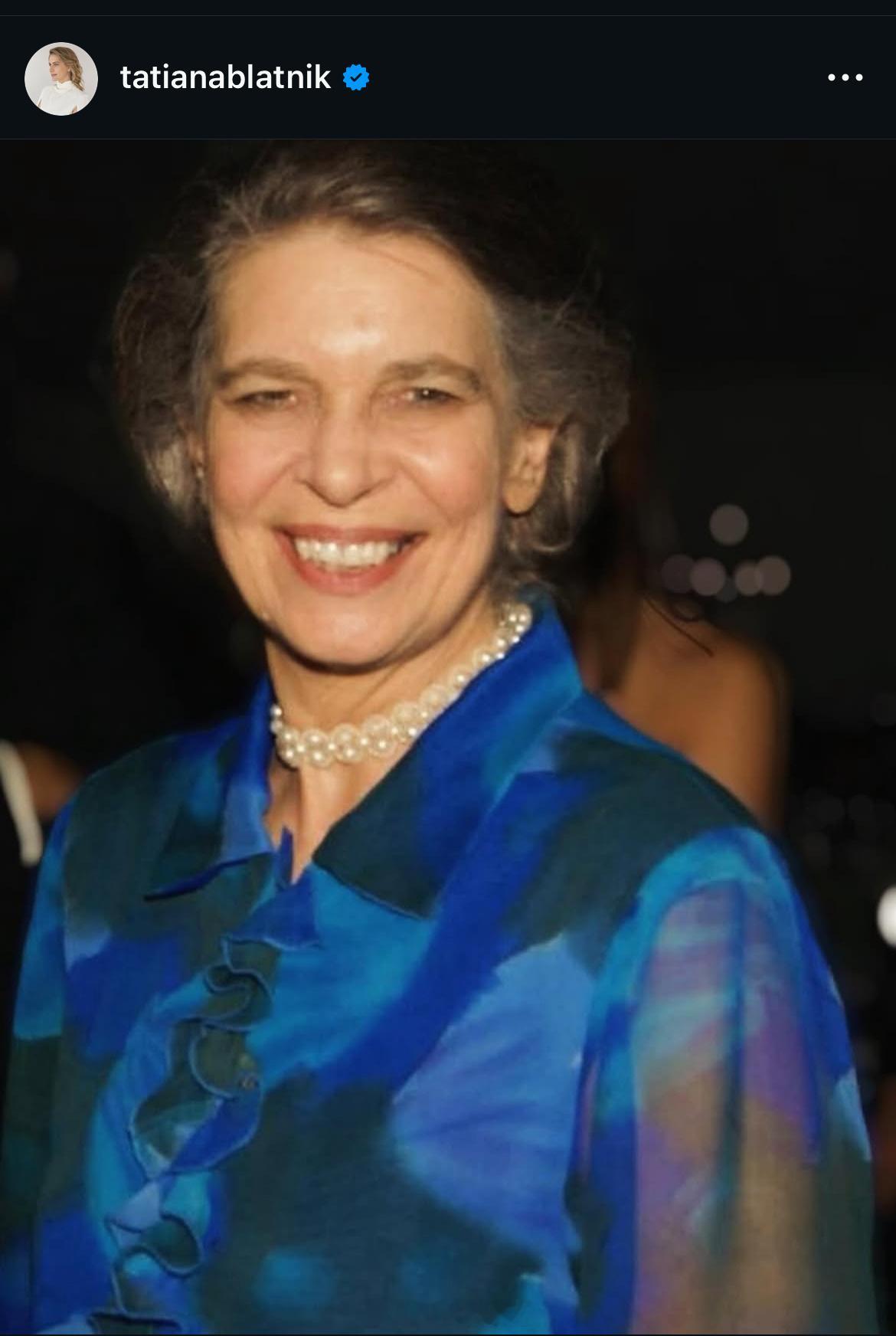 希腊丹麦的安妮玛丽王后的前儿媳妇塔蒂安娜王妃（尼古拉斯王子的前妻，离婚后被允许保