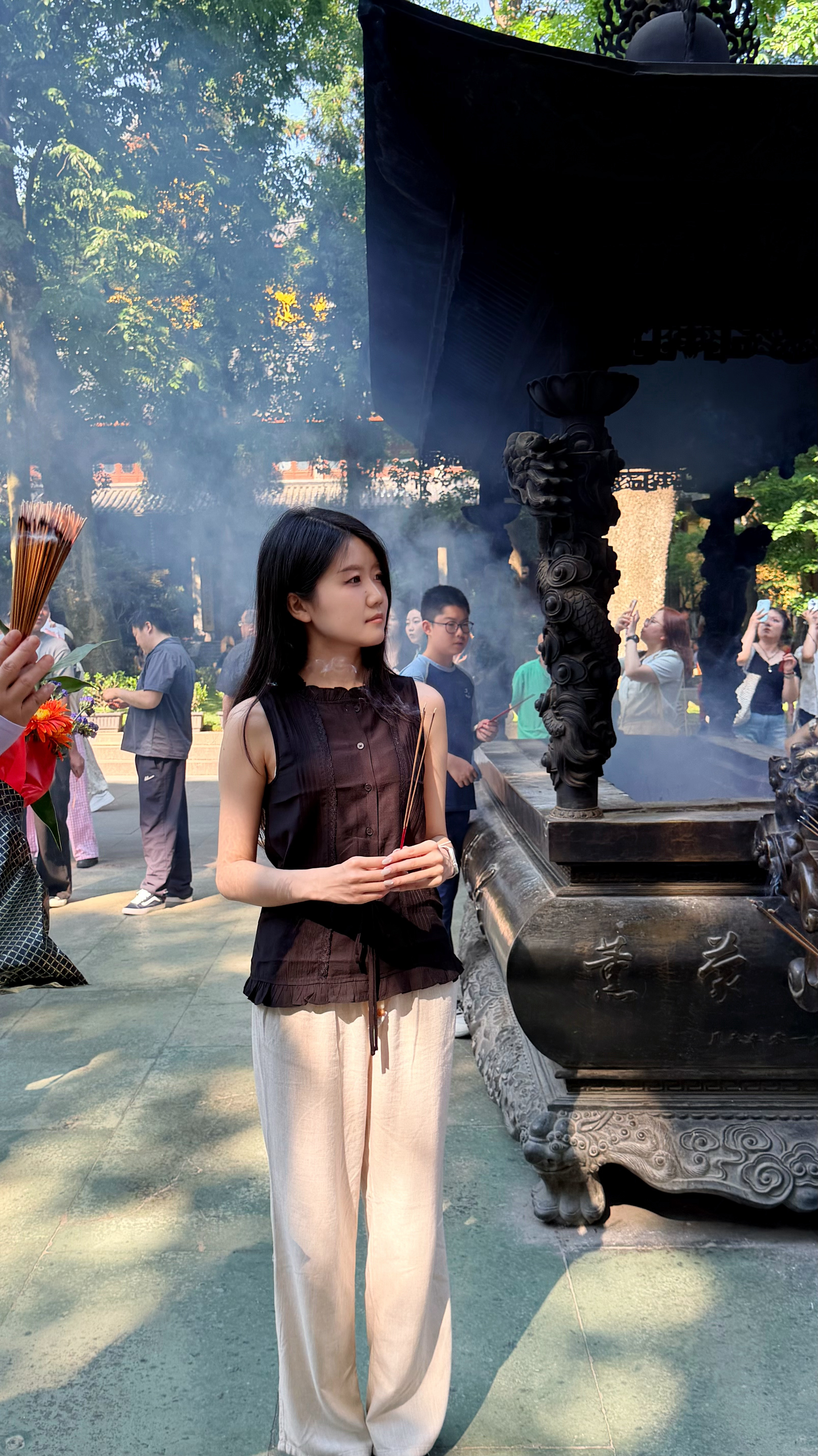 出神了很久杭州·灵隐寺