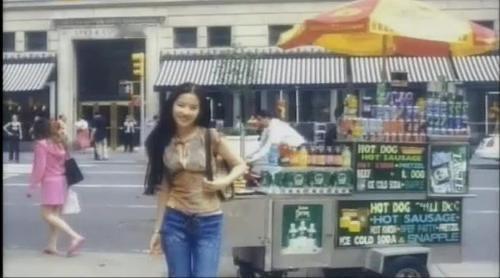 相对少见的刘亦菲美国旧照