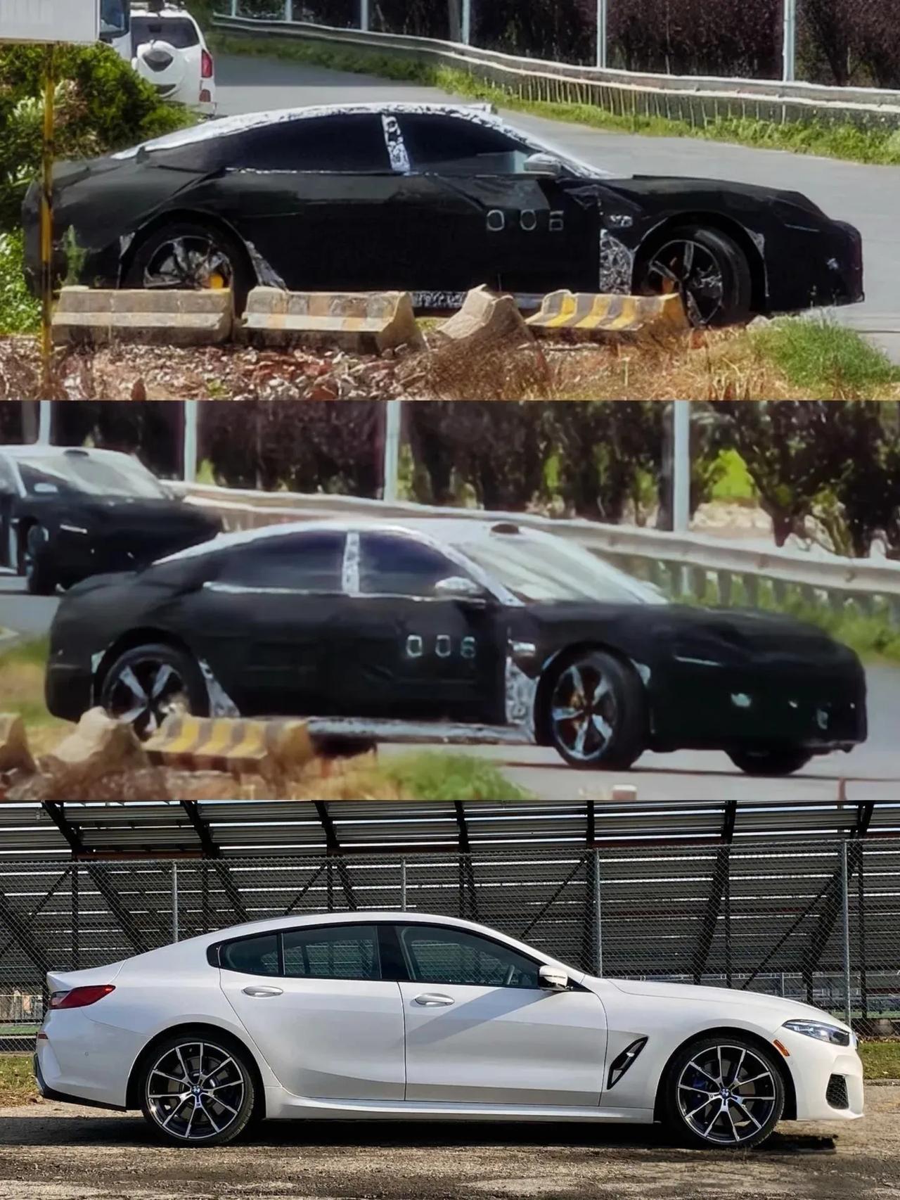 你没看错！小米盯上宝马840，SU7加长版SU7L已上路SU7原先4997已经