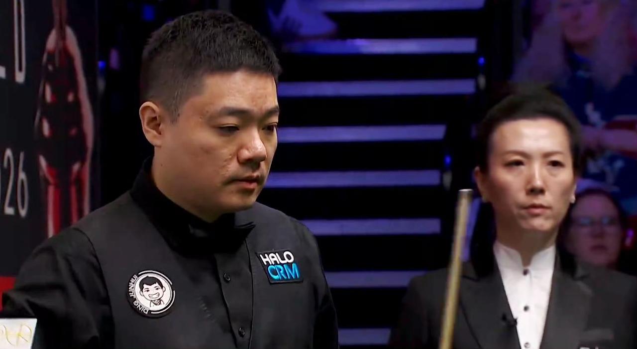 下轮战赵心童，丁俊晖说胜负不重要，关键是中国球员夺冠。谈到下场比赛对阵赵心童，