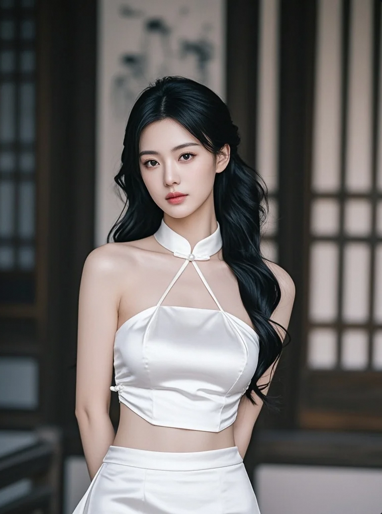 梨花带雨，佳人凝眸，这古典美人的楚楚可怜，是否触动你心？