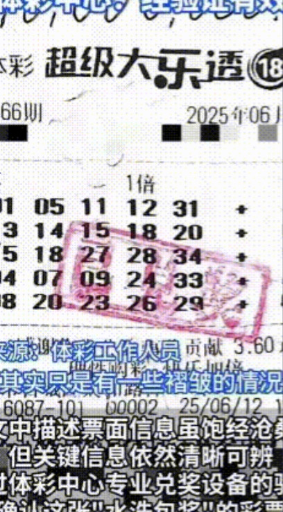 1000万彩票“历险记”近日，云南丽江的张先生经历了一场惊心动魄的“彩票之旅