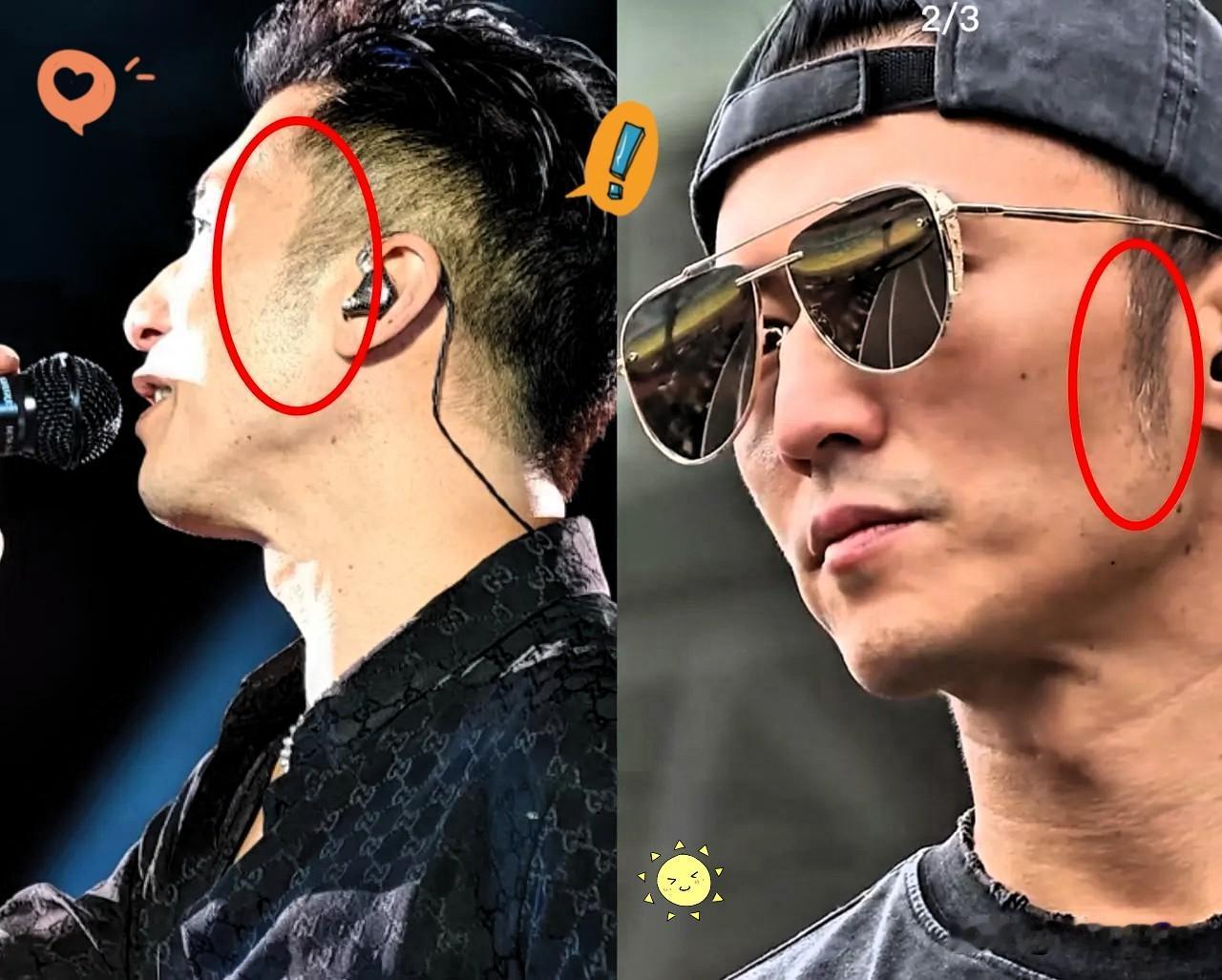 谢贤去世后，这是谢霆锋首次露面。他状态欠佳，细心的网友发现，他鬓角已生出白发。