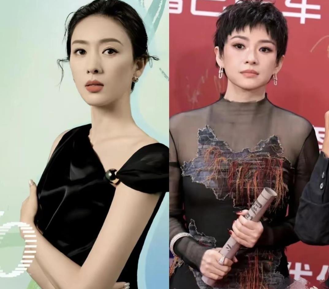 面相都变了！再看38岁童瑶和46岁章子怡，才明白两人差别在哪里