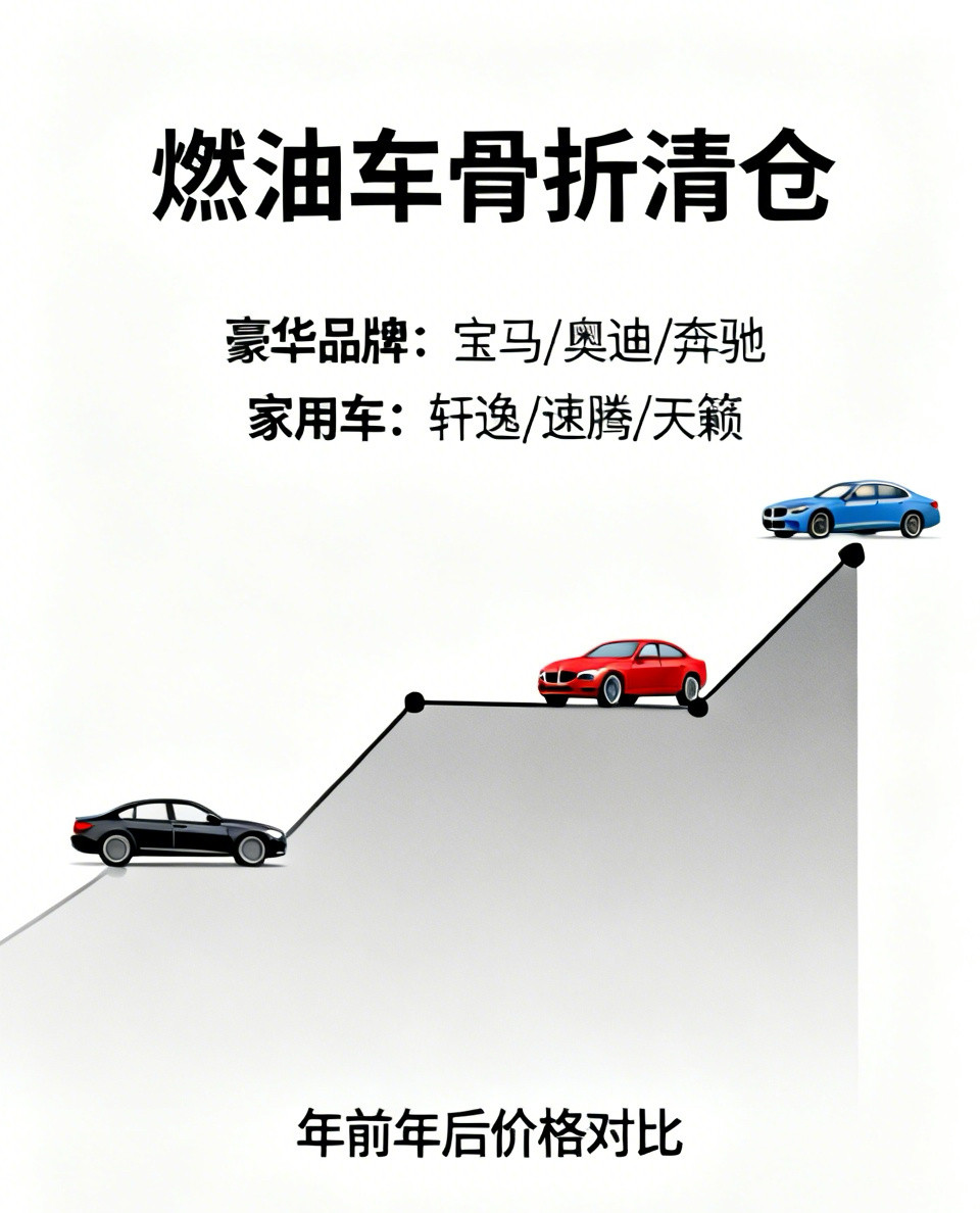 燃油车降价杀疯了，要买车的有福了！