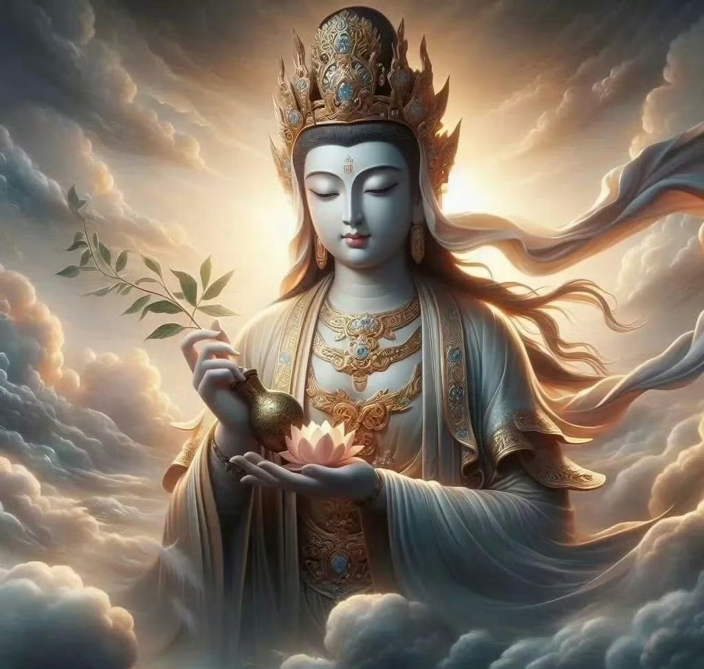 菩萨说：“上天不给你磨难，你又如何看透人心，上天不给你失败，你又如何发现身边人是