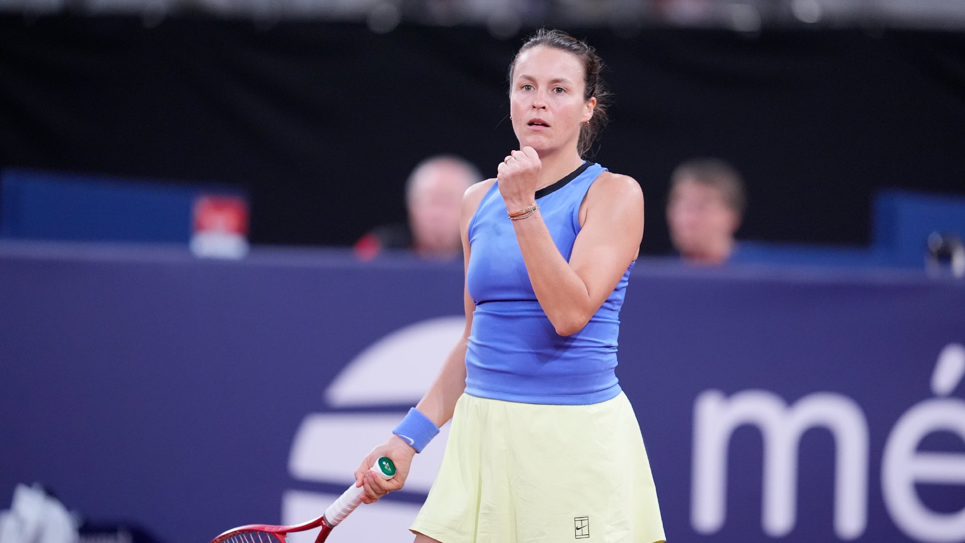 玛利亚重返巡回赛四强✅WTA250鲁昂站1/4决赛，玛利亚以7-6(5)6-2