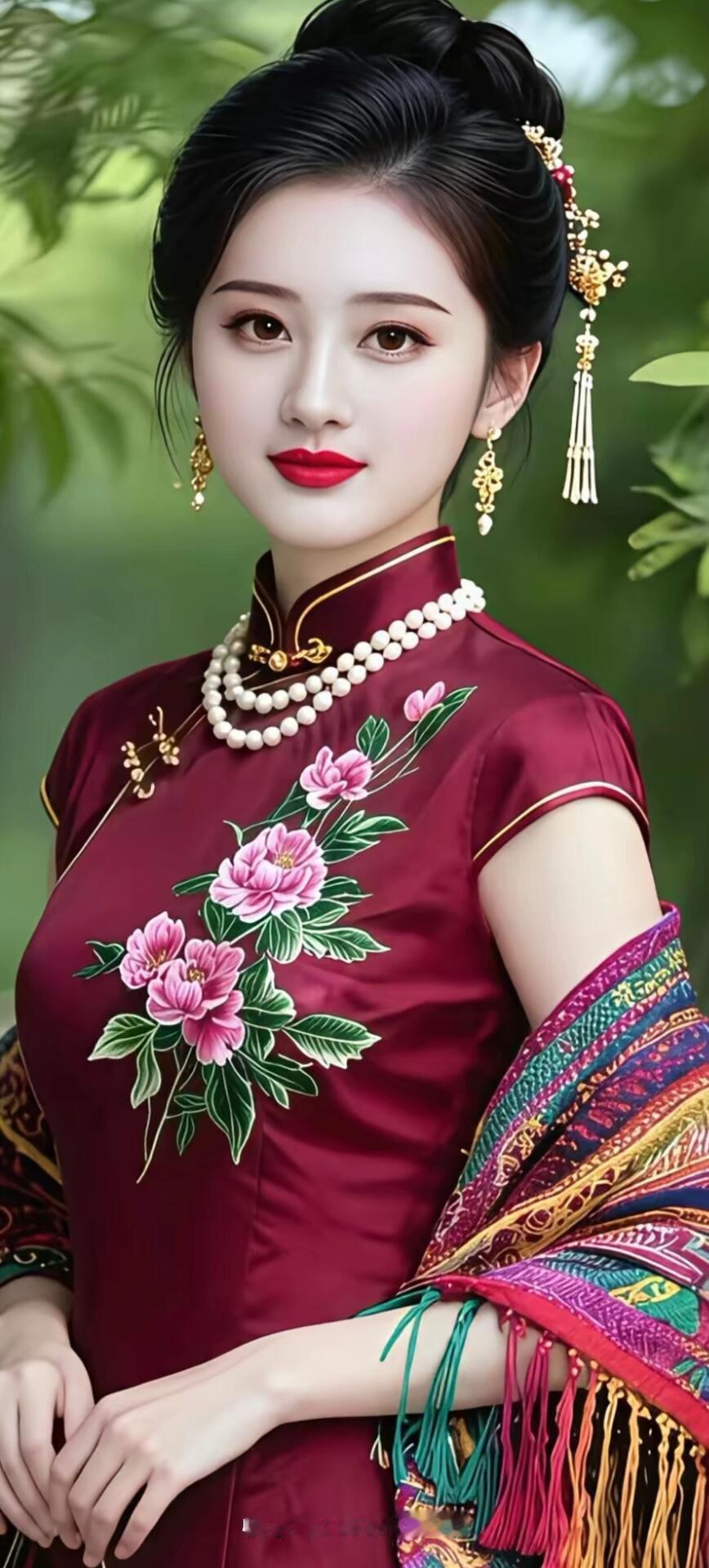 惊艳的汉服美人，古典与现代的完美结合！